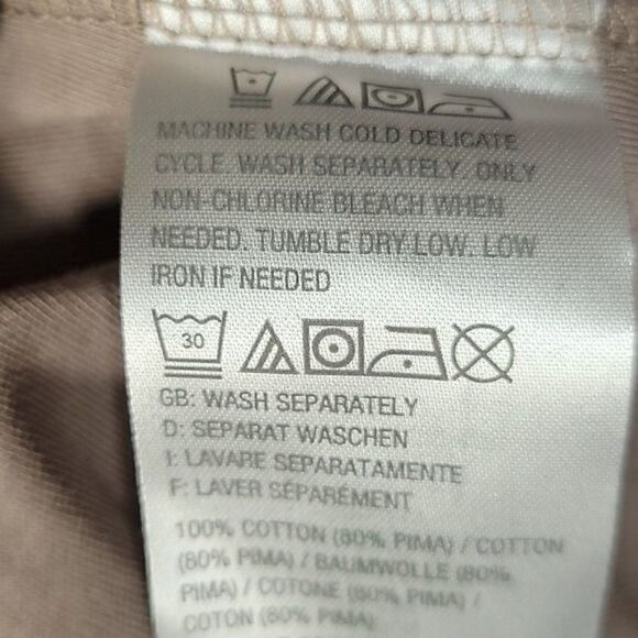 NWOT Isaac Mizrahi Essential V-neck T-shirt Sz XXS - Picture 8 of 11